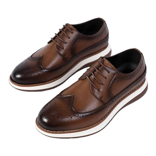 Zapatos de Cuero Ejecutivos para Hombre con Suela Gruesa Ultra Confortable - Image 2