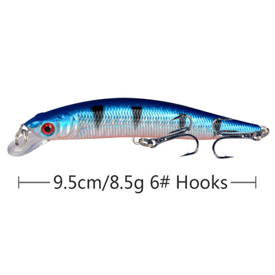 Señuelos Biomimético de 10 Colores - Plástico Duro Premium para Pesca - Image 40