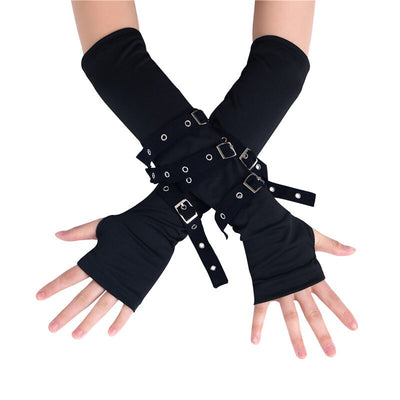 Pulsera Ajustable Personalizada con Dedo Abierto - Diseño Negro Elegante - Image 12