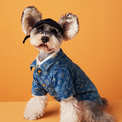 Vestido Infantil Cachorrito Flores con Lunares - Image 53