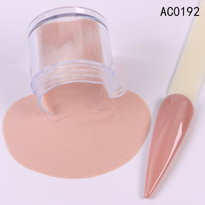 Polvo de Extensión de Uñas Acrílicas Tallado Infiltrante Tono Piel Nude Cristal - Image 12