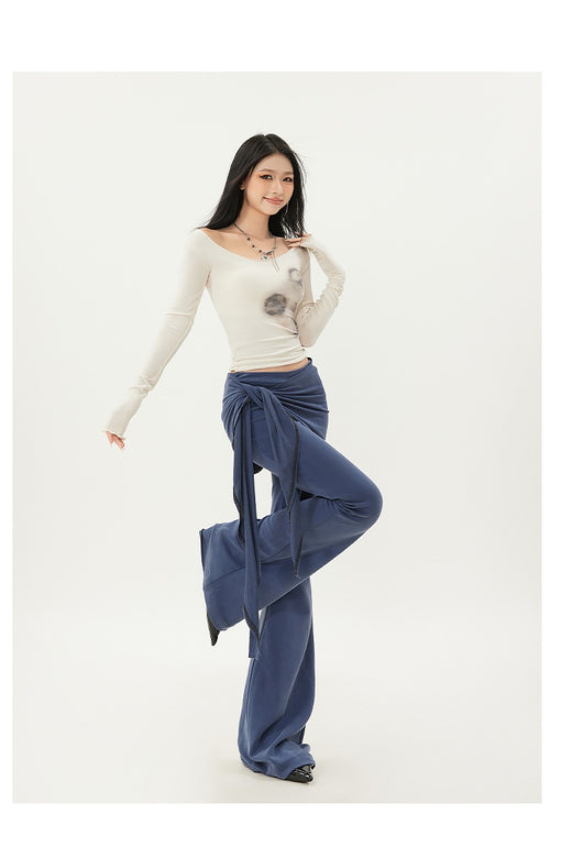 Pantalones Acampanados Cintura Baja Slim Fit - Image 25