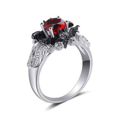 Anillo Separador de Colores Bat - Chapado Europeo Americano - Image 3