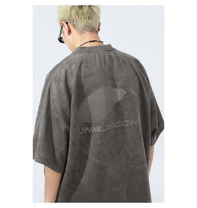 Camiseta Oversize Plus Size en Ante - Manga Corta y Suelta - Image 11