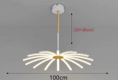 Lámpara de Araña LED para Comedor y Dormitorio - Image 9