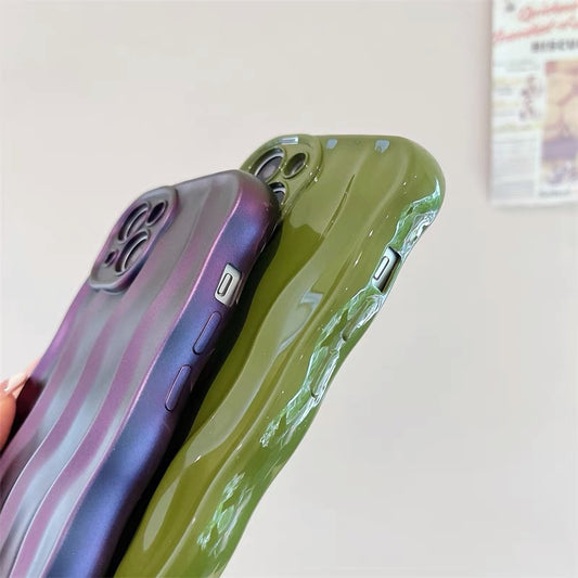 Funda Sensible al Agua con Efecto Onda para Celular - Image 2