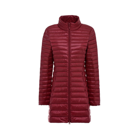 Abrigo Acolchado Mujer Otoño Invierno - Chaqueta Ligera Cuello Alto Ajustada Talla Grande - Image 11