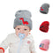 Gorro Tejido Infantil con Dinosaurio Bordado