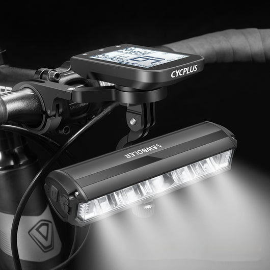 Luz Frontal para Bicicleta Recargable de Gran Capacidad Baojia con Soporte Ajustable