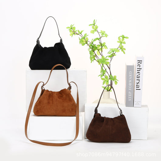Bolso de Gamuza Sintética para Mujer - Diseño Exclusivo