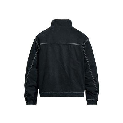 Abrigo de Algodón para Hombre con Diseño Locomotora - Image 17