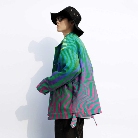 Chaqueta de Trabajo Holgada Estilo Coreano Tendencia 2024 - Image 4