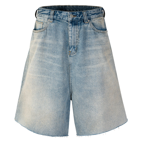 Shorts de Mezclilla Retro Holgados para Hombre - Estilo Verano - Image 7
