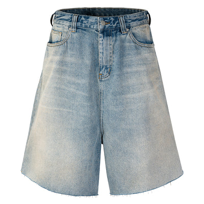 Shorts de Mezclilla Retro Holgados para Hombre - Estilo Verano - Image 7