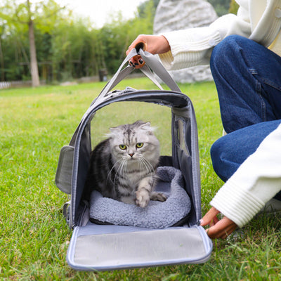 Bolsa Transportadora Plegable para Mascotas Pequeñas - Diseño Respirable - Image 4