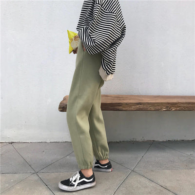 Pantalones Harem Baggy para Estudiantes - Corte Relajado y Cómodo - Image 12