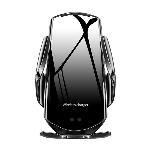 Cargador Inalámbrico Inteligente con Pinza Automática por Infrarrojos