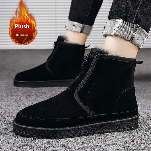 Zapatos Plataforma Acolchados con Forro Polar Cálidos - Image 4