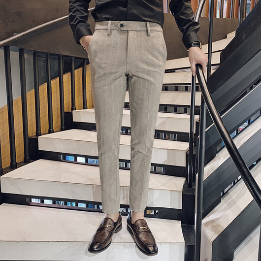 Pantalones de Lana Térmicos Slim Fit para Hombre - Image 10