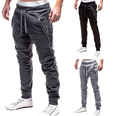 Pantalones deportivos holgados con detalles de cremallera - Image 13