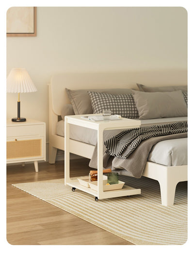 Mesa Auxiliar de Madera Maciza con Almacenamiento Removible - Image 20