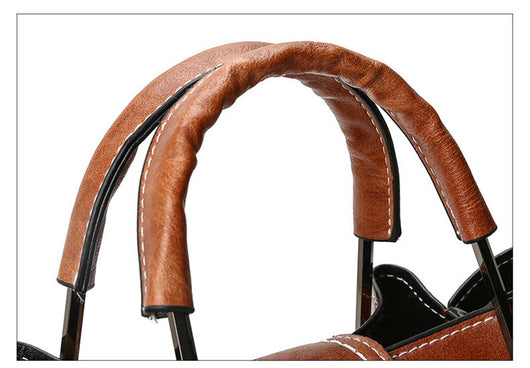 Bolso Bucket de Doble Cuero Premium - Image 13