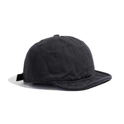 Gorra de Béisbol Desgastada con Visera Corta - Image 5