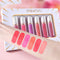 Brillo Labial Cápsula 6 Colores - Estuche de Brillo Intenso