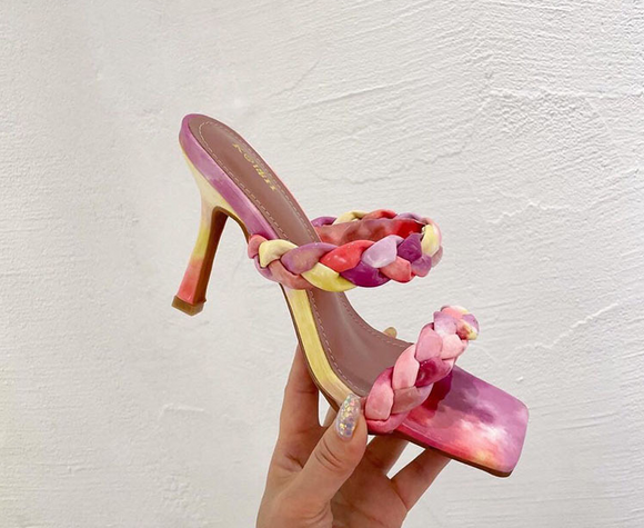 Sandalias Elegantes con Tacón Stiletto para Mujer - Tallas Grandes