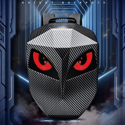 Mochila Impermeable para Casco de Motocicleta con Luz LED - Capacidad Full Face