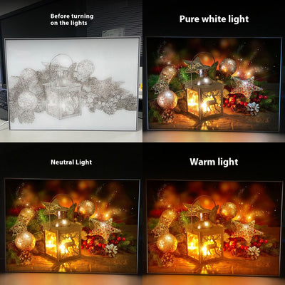 Lámpara LED 3D Pintura Luminosa - Cuadro Decorativo Changsha Noche - Image 13