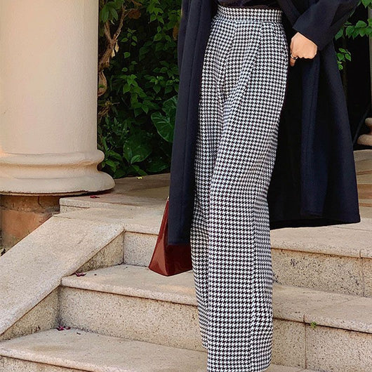 Pantalones Casuales Anchos de Tiro Alto con Efecto Adelgazante - Image 3