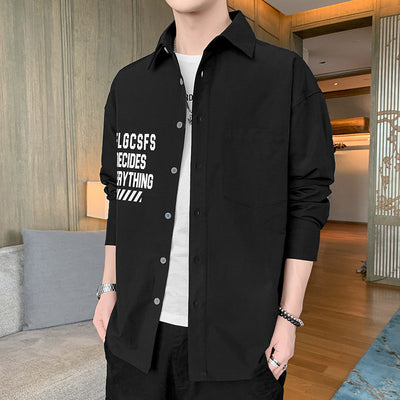 Camisa Casual de Manga Larga Mutuyu para Hombre - Image 2