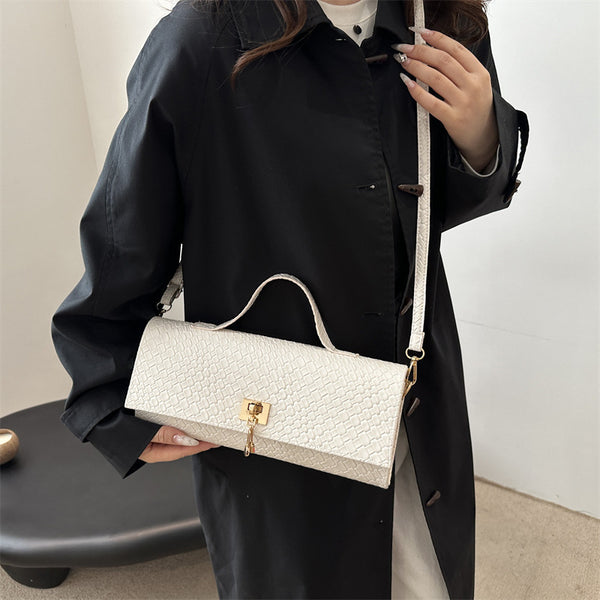 Bolsa Crossbody Minimalista de Cuero Premium para Mujer