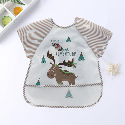 Babero Impermeable para Bebé con Bolsillo Atrapa Comida - Image 21