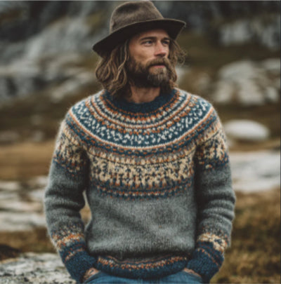 Sudadera Suelta Manga Larga con Tecnología 3D Impresa para Hombre - Image 3