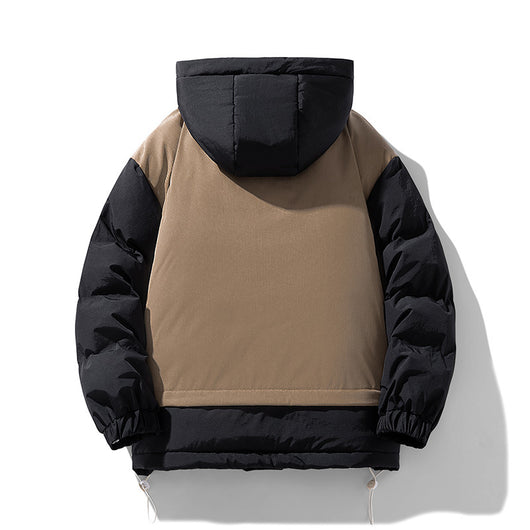 Abrigo Acolchado para Parejas con Capucha - Costura Japonesa - Image 5