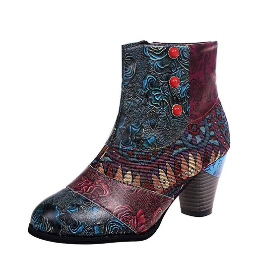 Botas Martin Bohemias Estilo Étnico para Mujer - Image 6
