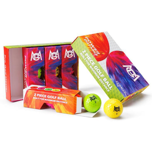 Pelota de Práctica Golf Bicolor Dos Capas - Image 4