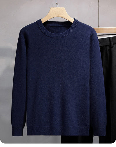Suéter Holgado Oversized Cuello Redondo para Hombre - Image 32