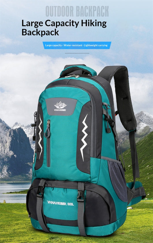 Mochila de Trekking de Gran Capacidad para Aventuras Outdoor - Image 9