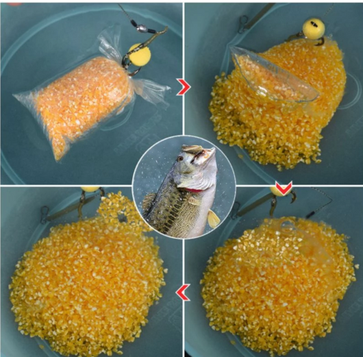 Bolsa Soluble en Agua para Cebo de Pesca con Dispensador Automático - Image 10