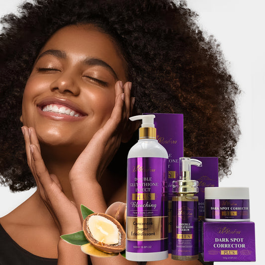Set de 3 Inyecciones Dobles de Glutatión Anti-Envejecimiento con Colágeno Vegano