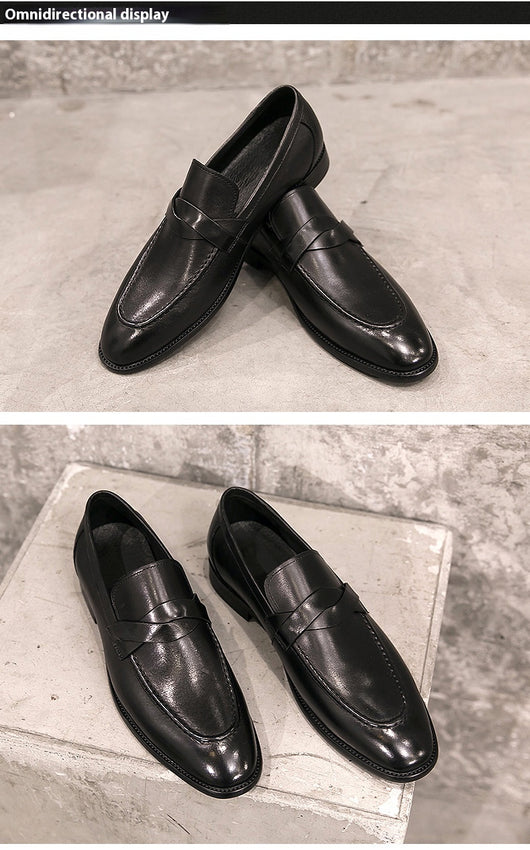 Zapatos de Cuero Británico sin Cordones - Comodidad Casual - Image 31