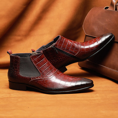 Botas Altas de Cuero Genuino para Hombre - Botines Tobilleros Premium - Image 9