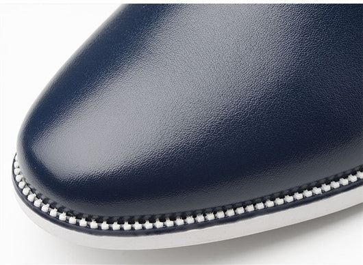 Zapatos de Cuero Transpirable para Hombre con Suela Suave y Refuerzo de Tendón - Image 18