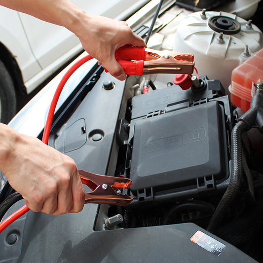Kit de Emergencia para Batería de Auto - Cables de Arranque 480g