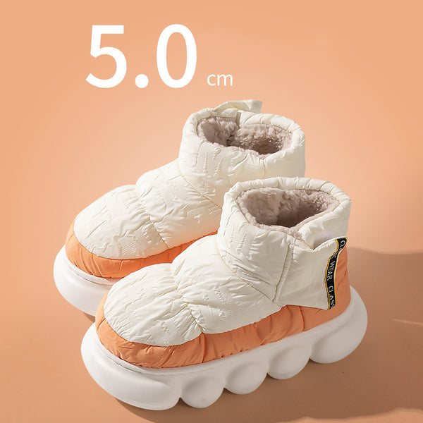 Botas Cálidas para el Hogar - Botines de Invierno para Mujer