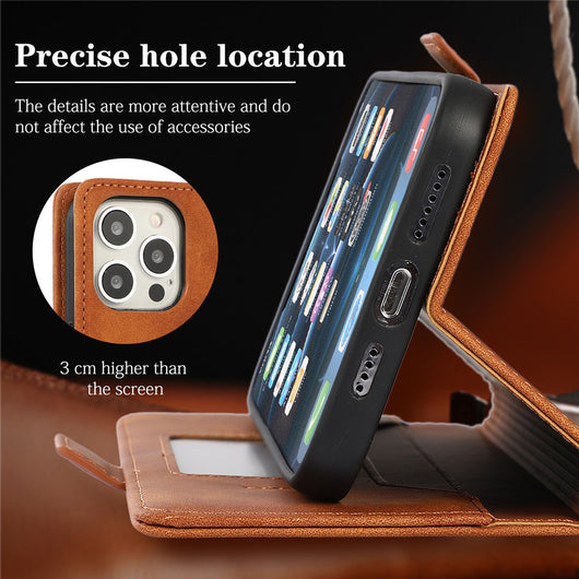 Funda Cartera Protectora de Cuero con Soporte para Tarjetas - Image 18