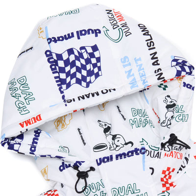 Chaqueta de Algodón Estampada con Letras de Dibujos Animados para Hombre - Image 3